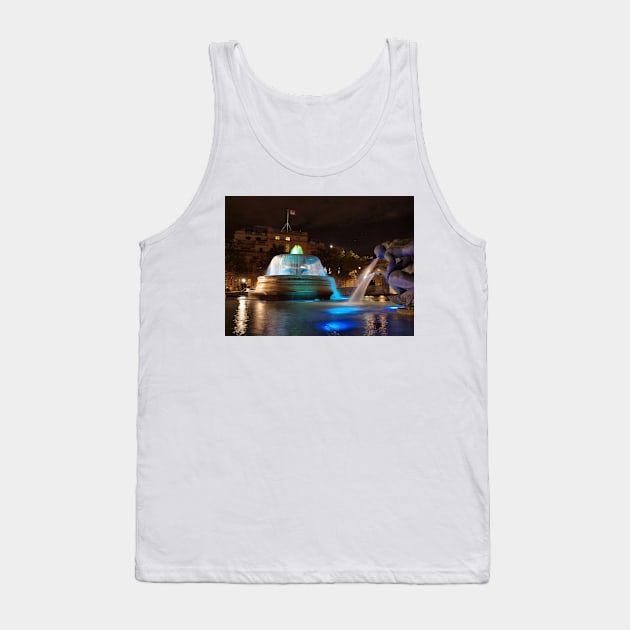 Trafalgar Square, London Tank Top by Ludwig Wagner